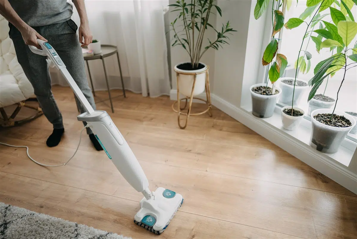 un balai vapeur pour un foyer vert