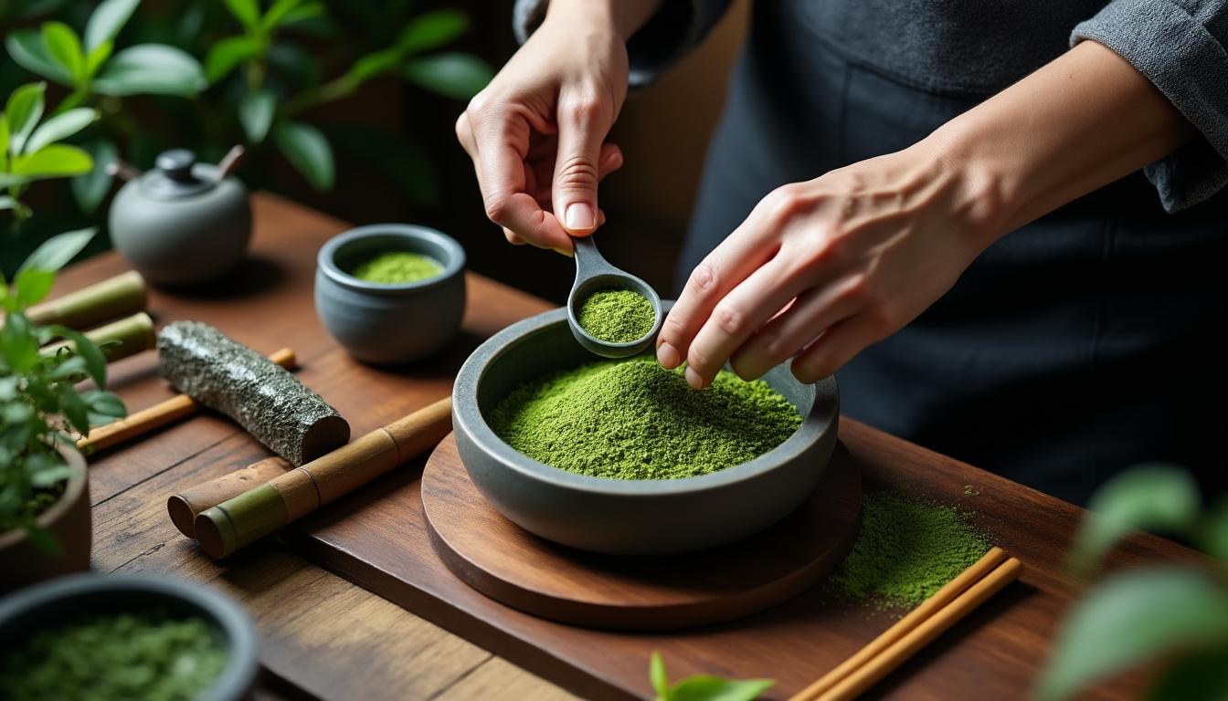 Comment préparer le thé vert japonais moulu très finement comme un professionnel
