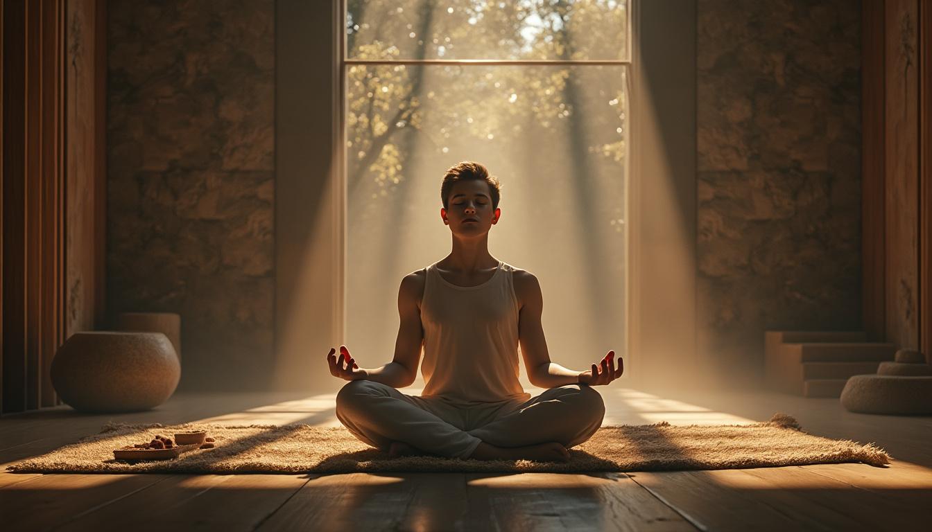 Explorer le flash lumineux yeux fermés : spiritualité comme méthode de méditation