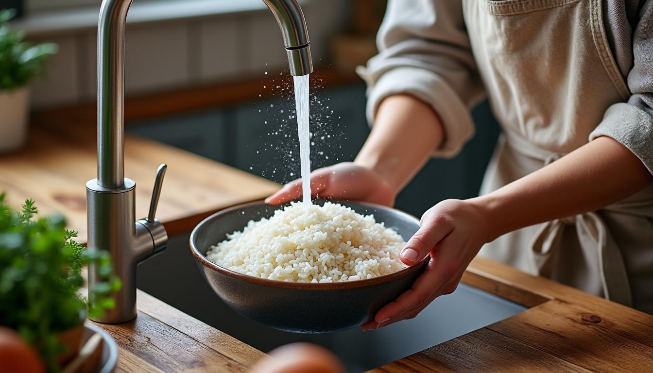 Pourquoi il faut laver le riz : un geste simple pour des plats savoureux