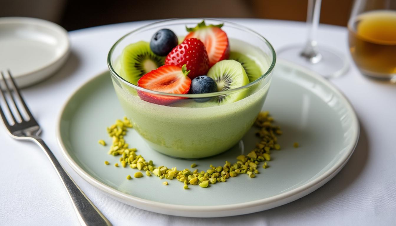 découvrez pourquoi la panna cotta au thé matcha est le dessert parfait pour impressionner vos convives. alliant douceur crémeuse et saveur délicate du matcha, cette délicieuse recette ravira les papilles et ajoutera une touche d'exotisme à vos repas.