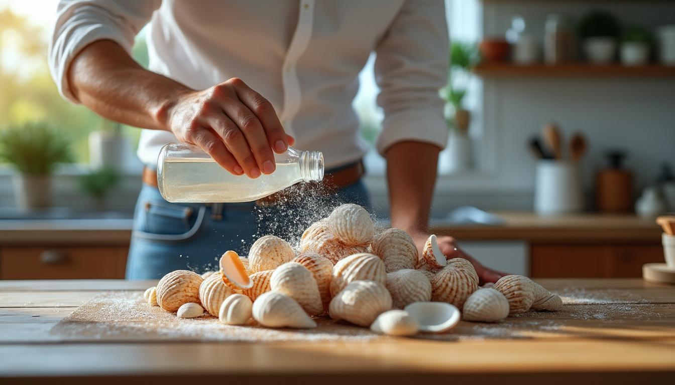 Découvrez comment nettoyer des coquillages au vinaigre blanc comme un pro