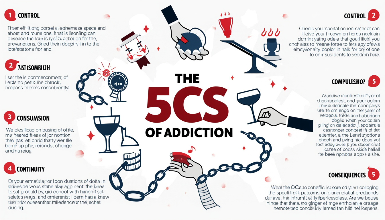 découvrez les 5 c de l'addiction, un concept essentiel pour mieux comprendre les mécanismes de la dépendance, ses causes et ses impacts sur le comportement. une approche éducative pour sensibiliser et prévenir.
