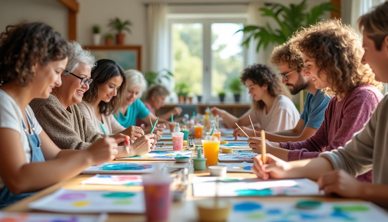 explorez comment l'art devient un refuge essentiel pour les artistes confrontés aux défis de la vie, offrant un espace de liberté et d'expression.