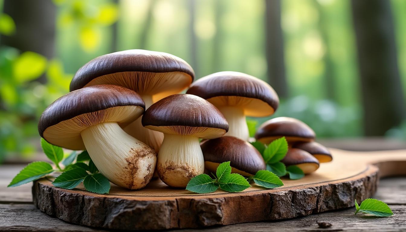 découvrez les bienfaits insoupçonnés des champignons shiitake pour votre santé : renforcement du système immunitaire, propriétés antioxydantes et bien plus encore.