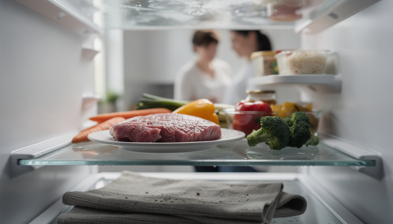 découvrez combien de temps un produit décongelé peut être conservé au réfrigérateur en toute sécurité pour éviter les risques alimentaires.