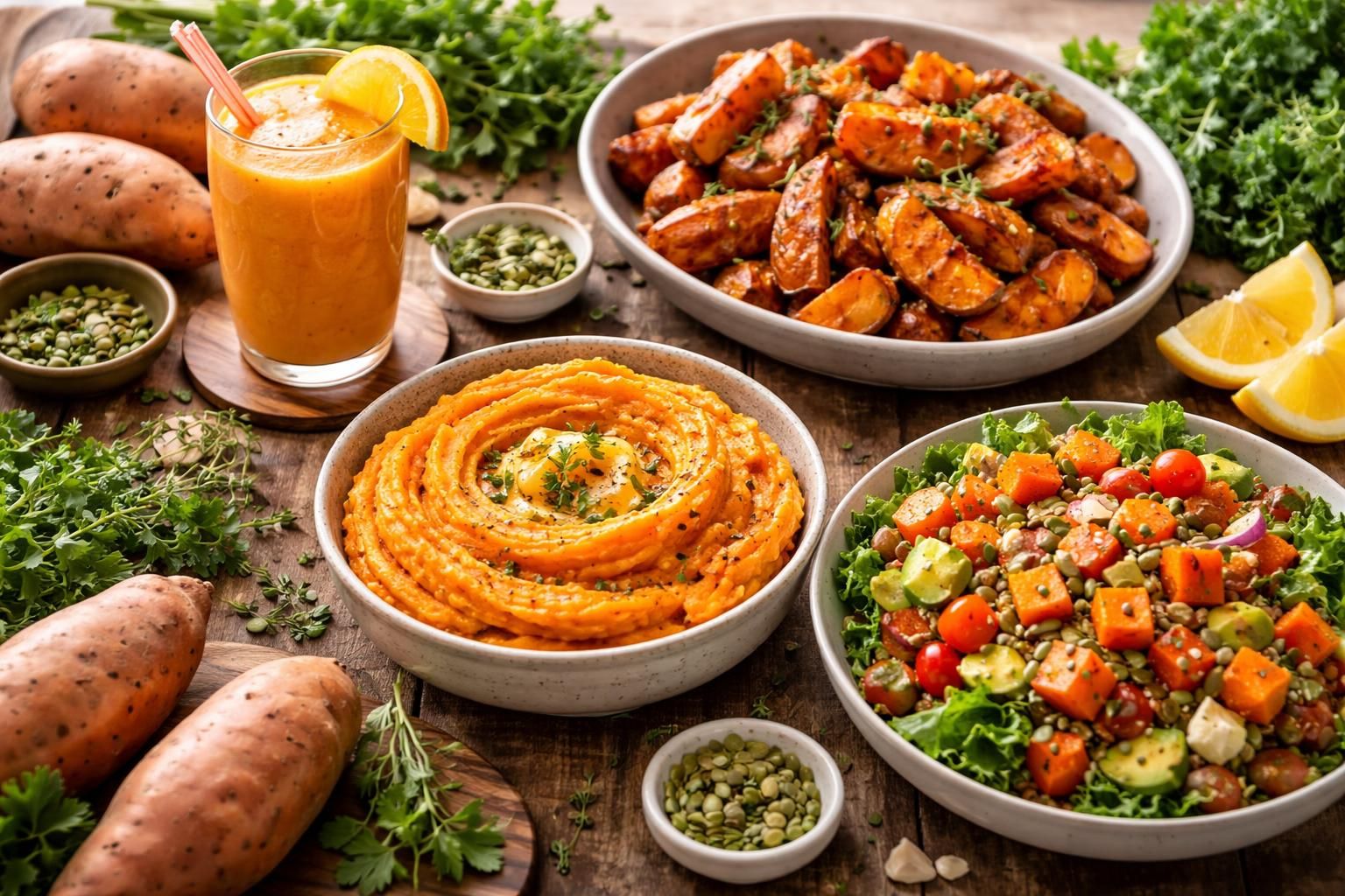 découvrez comment incorporer la patate douce dans votre alimentation pour profiter de ses nombreux bienfaits nutritionnels et améliorer votre santé au quotidien.