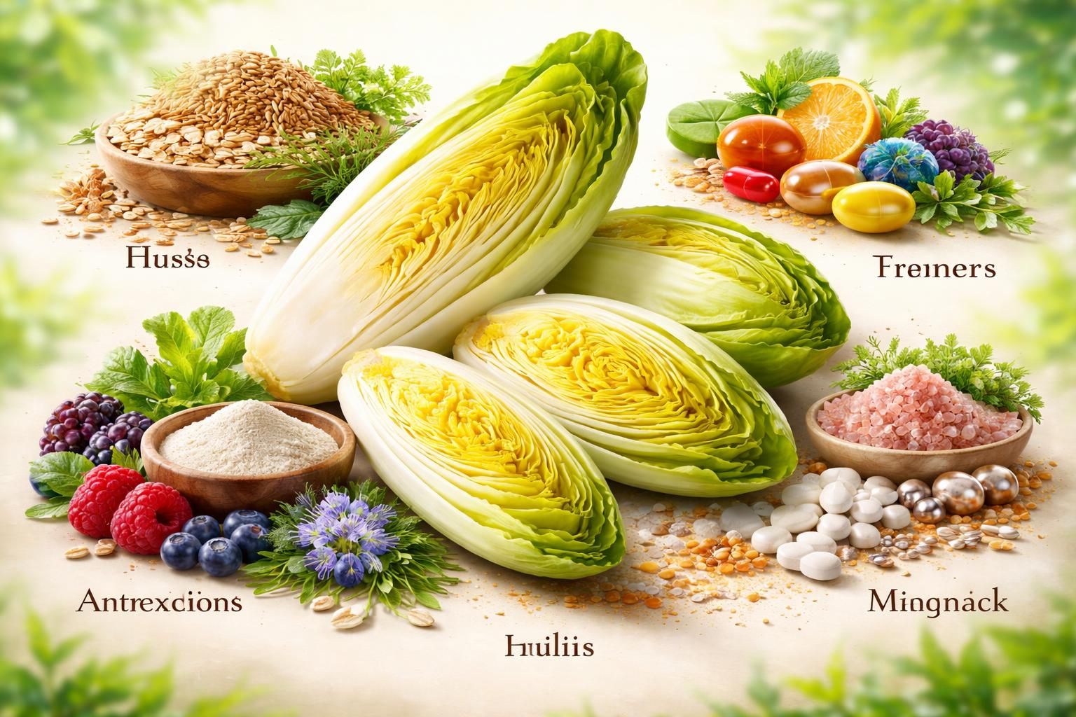 découvrez la composition de la chicorée, un trésor nutritionnel riche en fibres, vitamines et minéraux bénéfiques pour la santé.