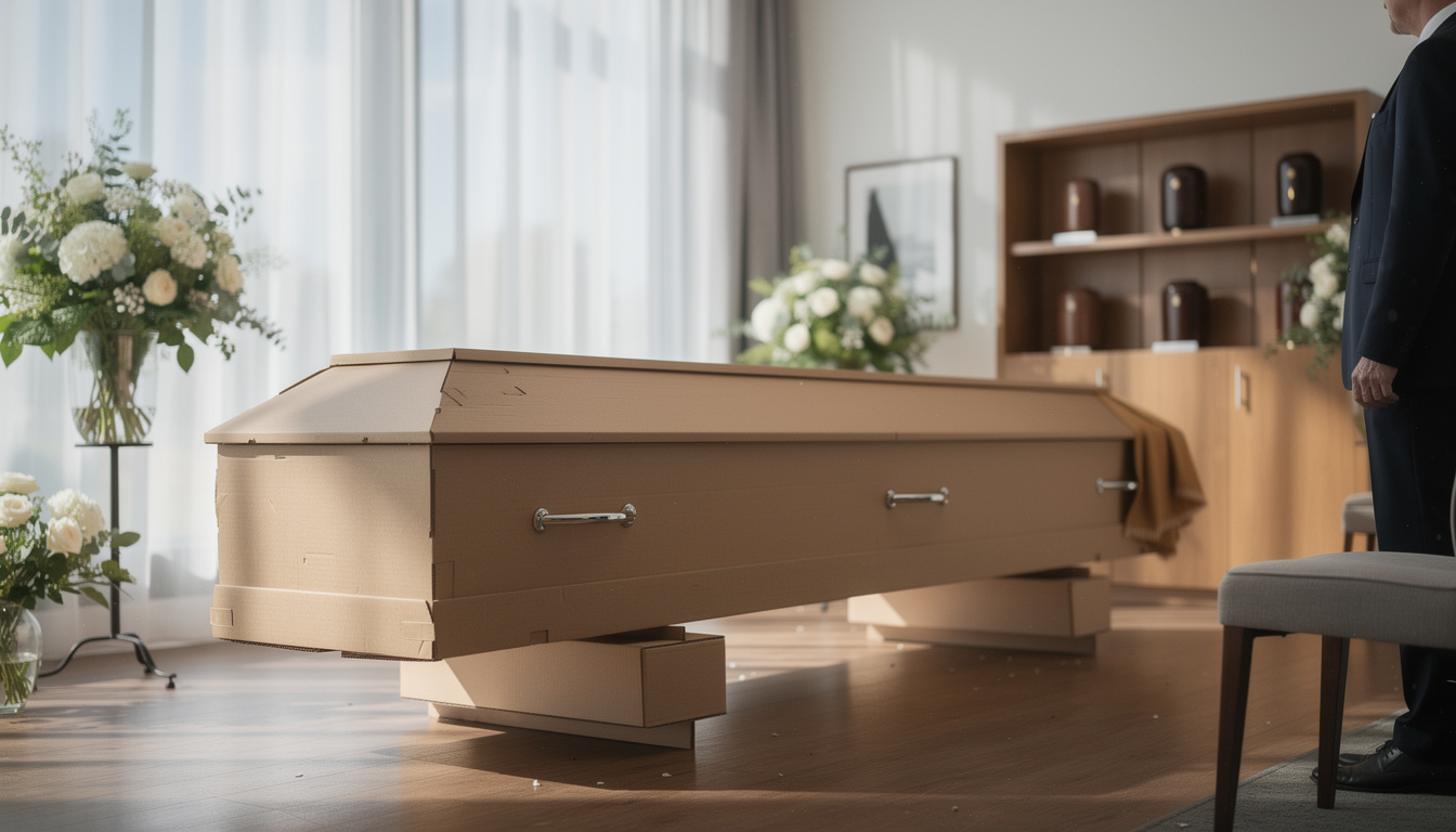 découvrez la vérité sur les cercueils en carton : une option écologique et économique dans les services funéraires, mythe ou réalité ?