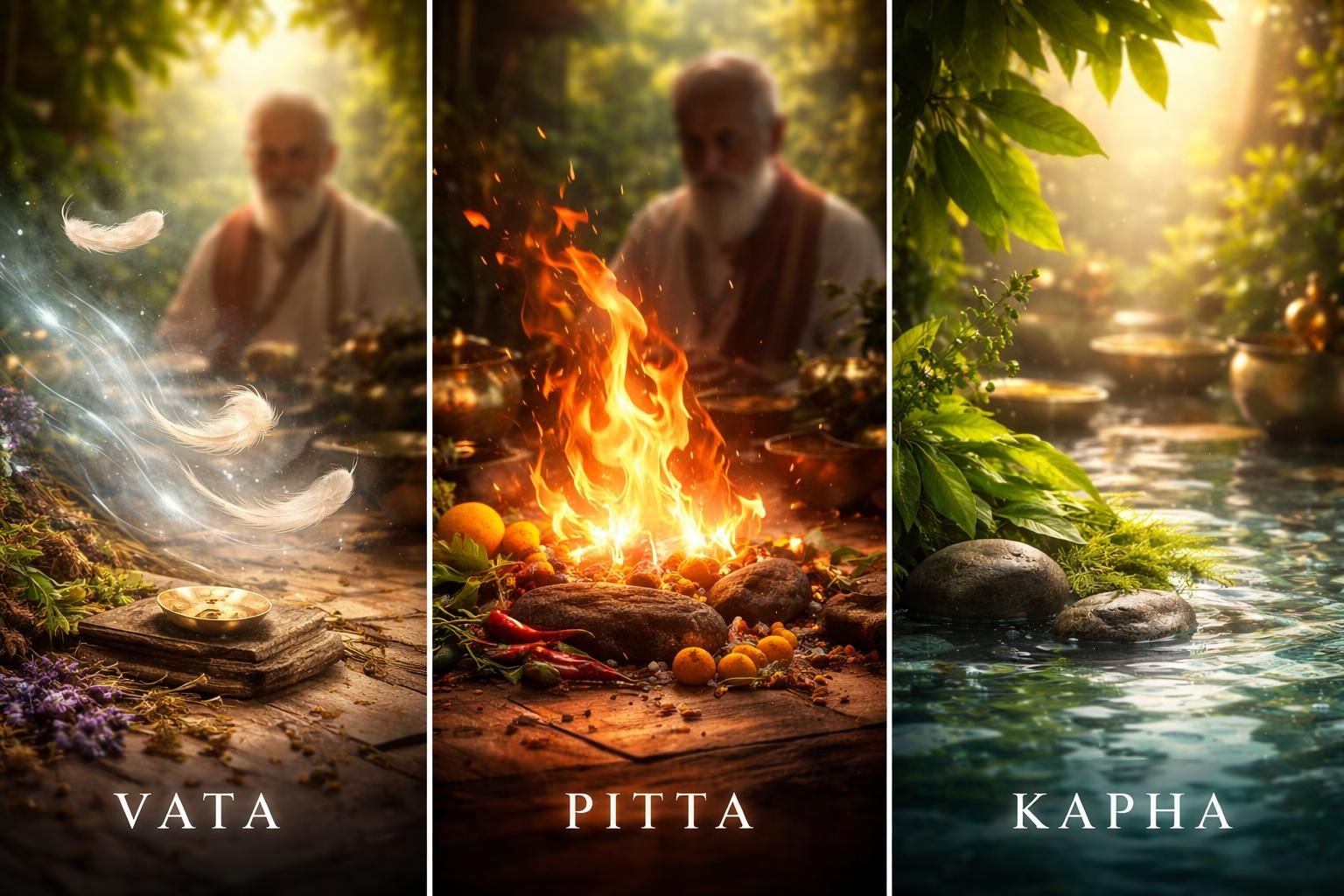 découvrez les doshas de l'ayurveda, la médecine traditionnelle indienne, et comprenez comment ils influencent votre équilibre et votre santé globale.