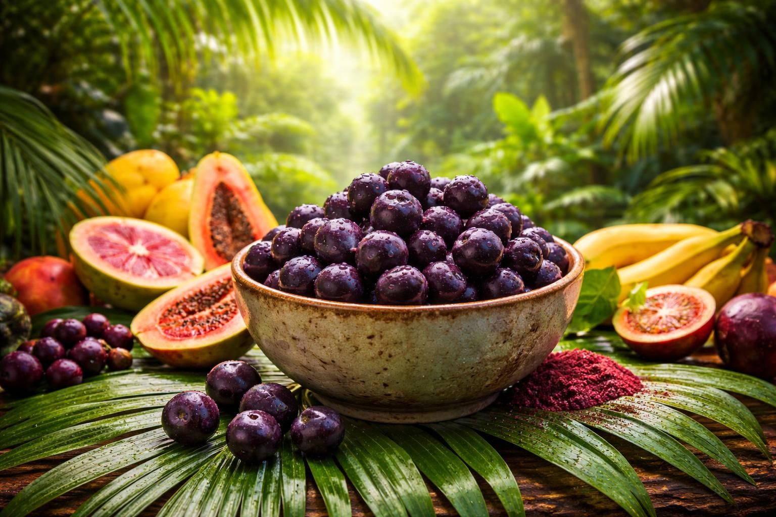 découvrez les bienfaits des super aliments acai, véritable trésor de la biodiversité brésilienne, riches en antioxydants et nutriments essentiels pour votre santé.