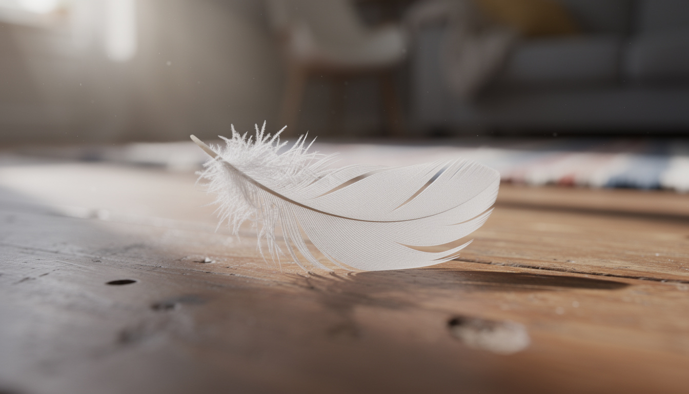 découvrez la signification de trouver une plume blanche dans votre maison : symbole de chance ou de malchance, interprétations et croyances autour de ce phénomène.