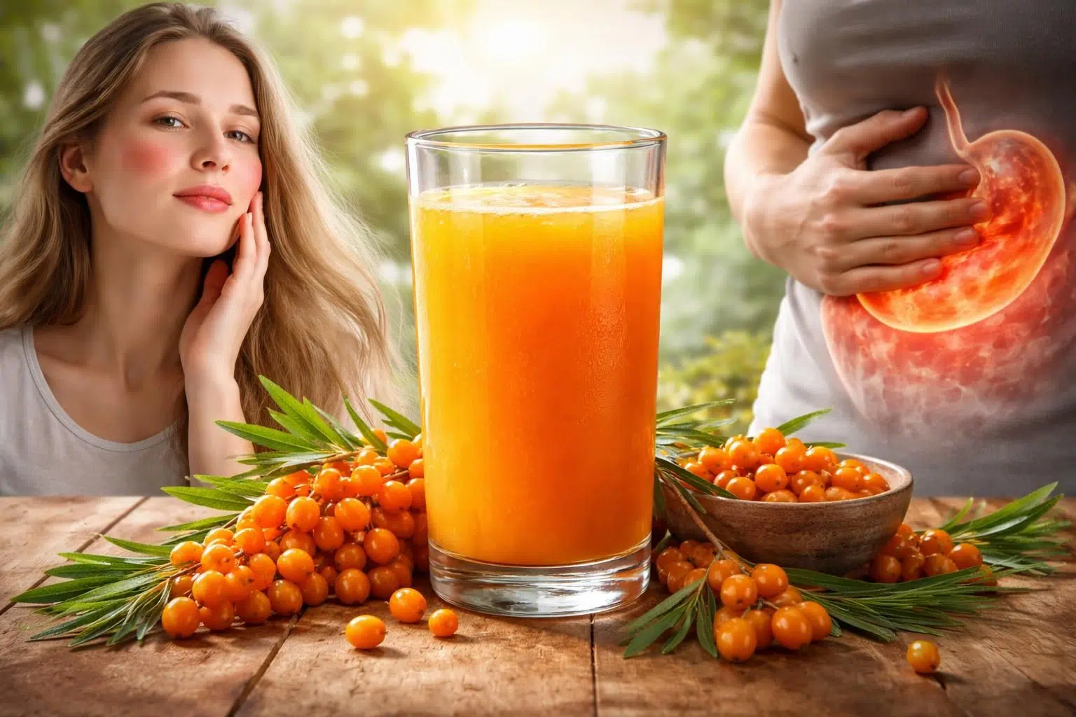 découvrez les effets secondaires inattendus du jus d'argousier, ses bienfaits et précautions à connaître pour une consommation en toute sécurité.