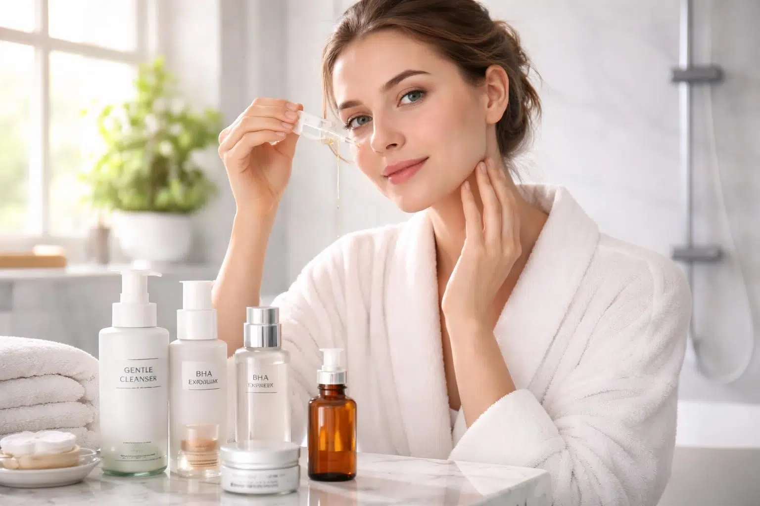 découvrez une routine beauté personnalisée pour resserrer les pores dilatés et révéler une peau plus lisse et éclatante.