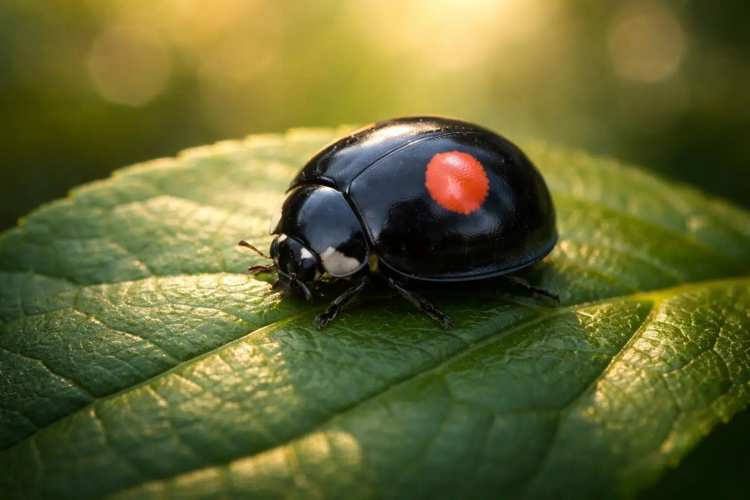 découvrez la signification cachée de la coccinelle noire à point rouge et apprenez comment interpréter le message qu'elle transmet dans votre vie.