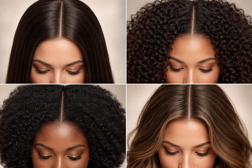 Comment créer un trait dans les cheveux parfait pour votre type de cheveux